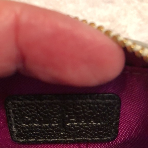 Cole Haan small gray wristlet. EUC. no flaws. Clean interior. - Picture 7 of 7